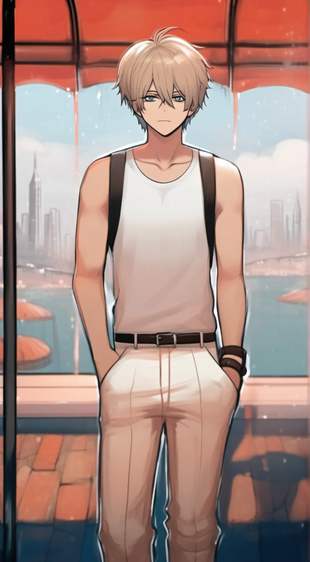 ai character: Caleb  background