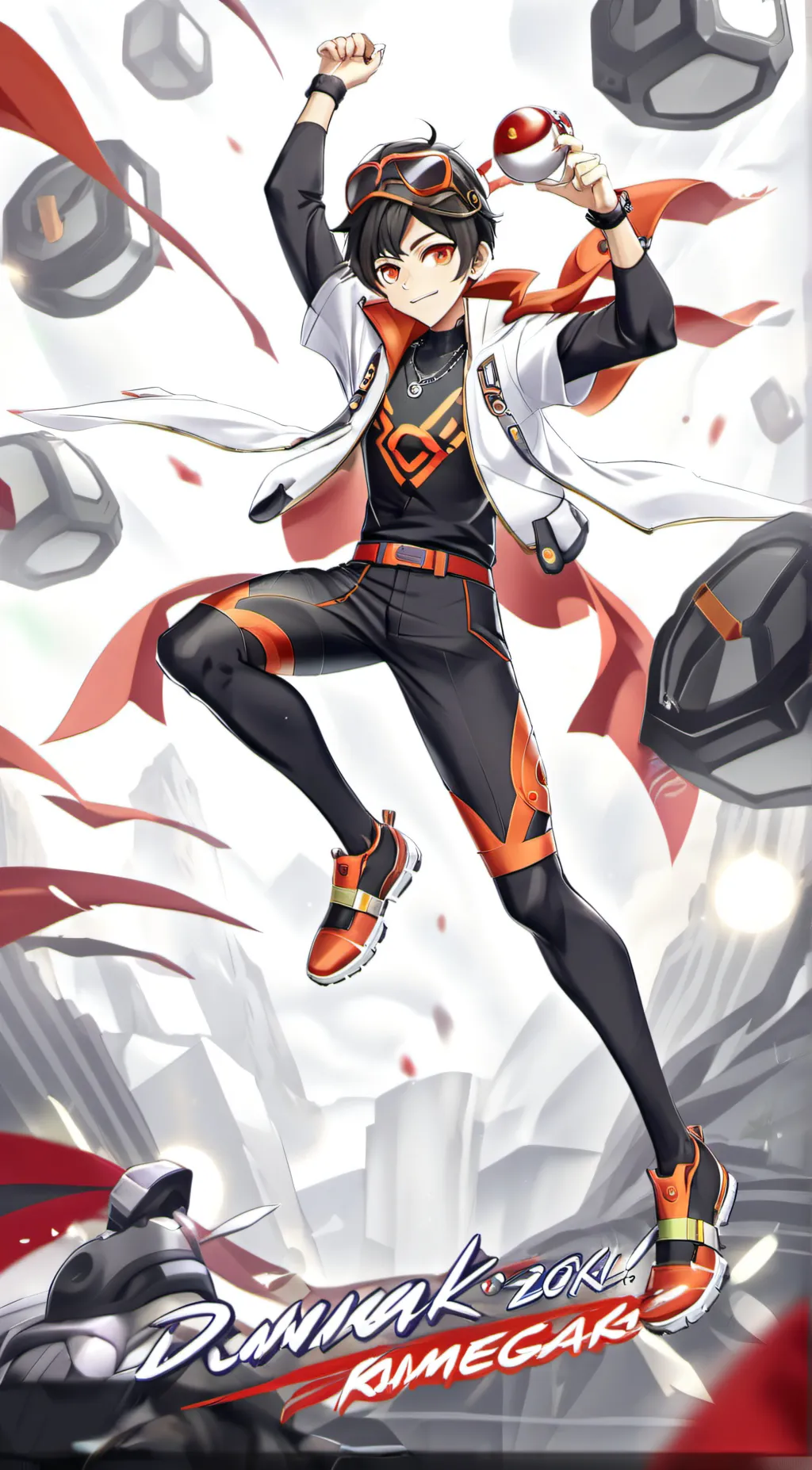 ai character: Boboiboy background