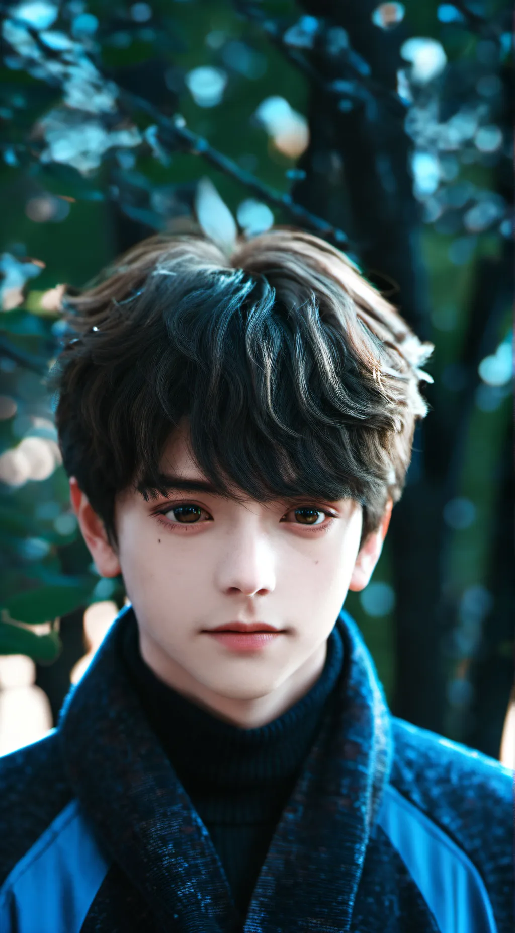 ai character: Liam  background