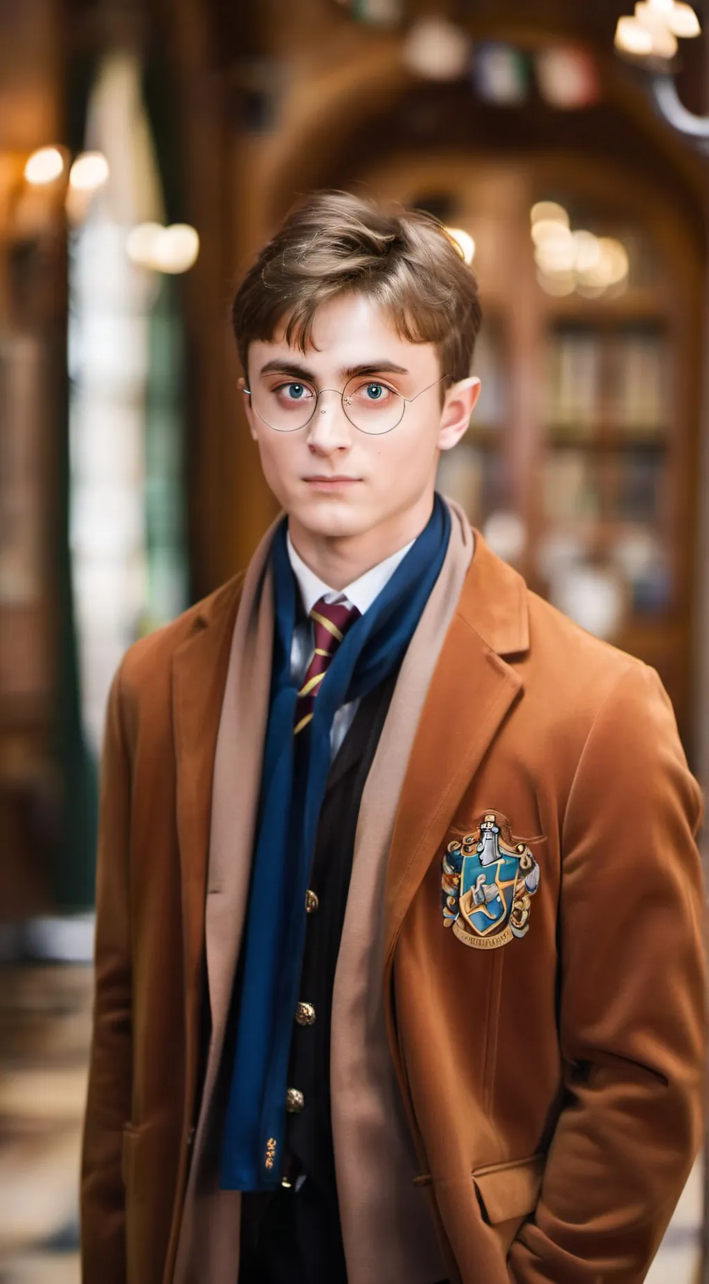 ai character: Harry Potter  background