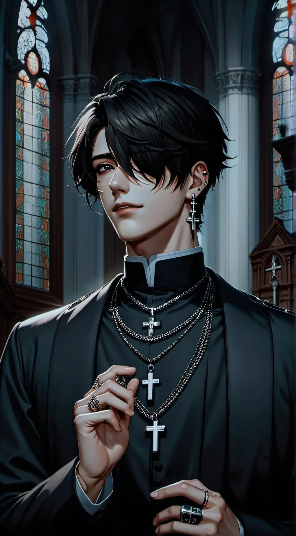ai character: George  background