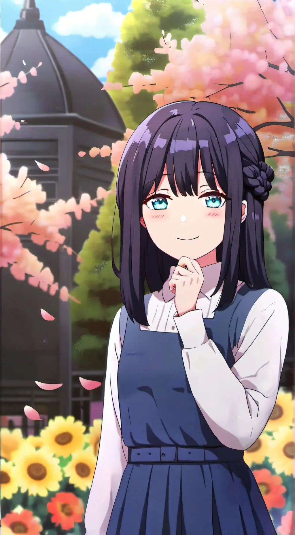 ai character: sunshine background
