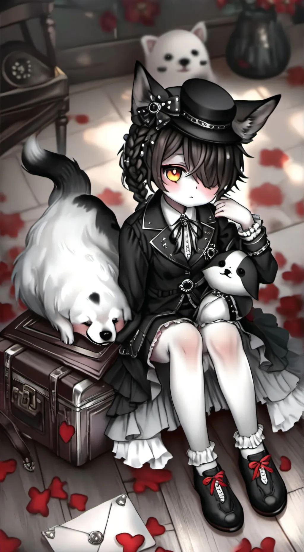 ai character: Ella background