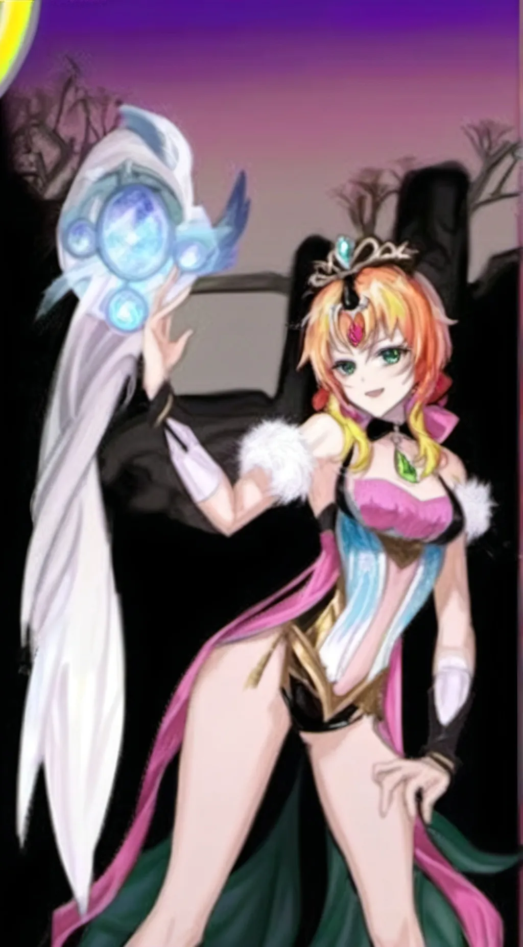 ai character: ally background