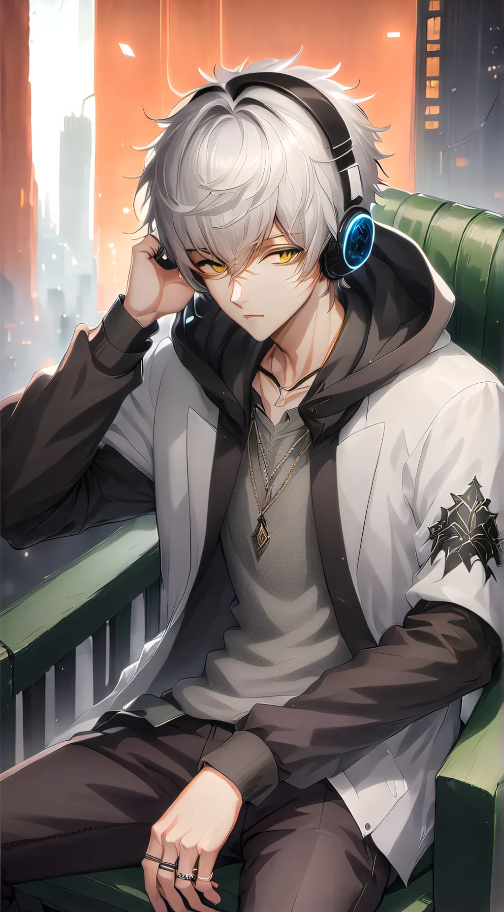 ai character: Gret background