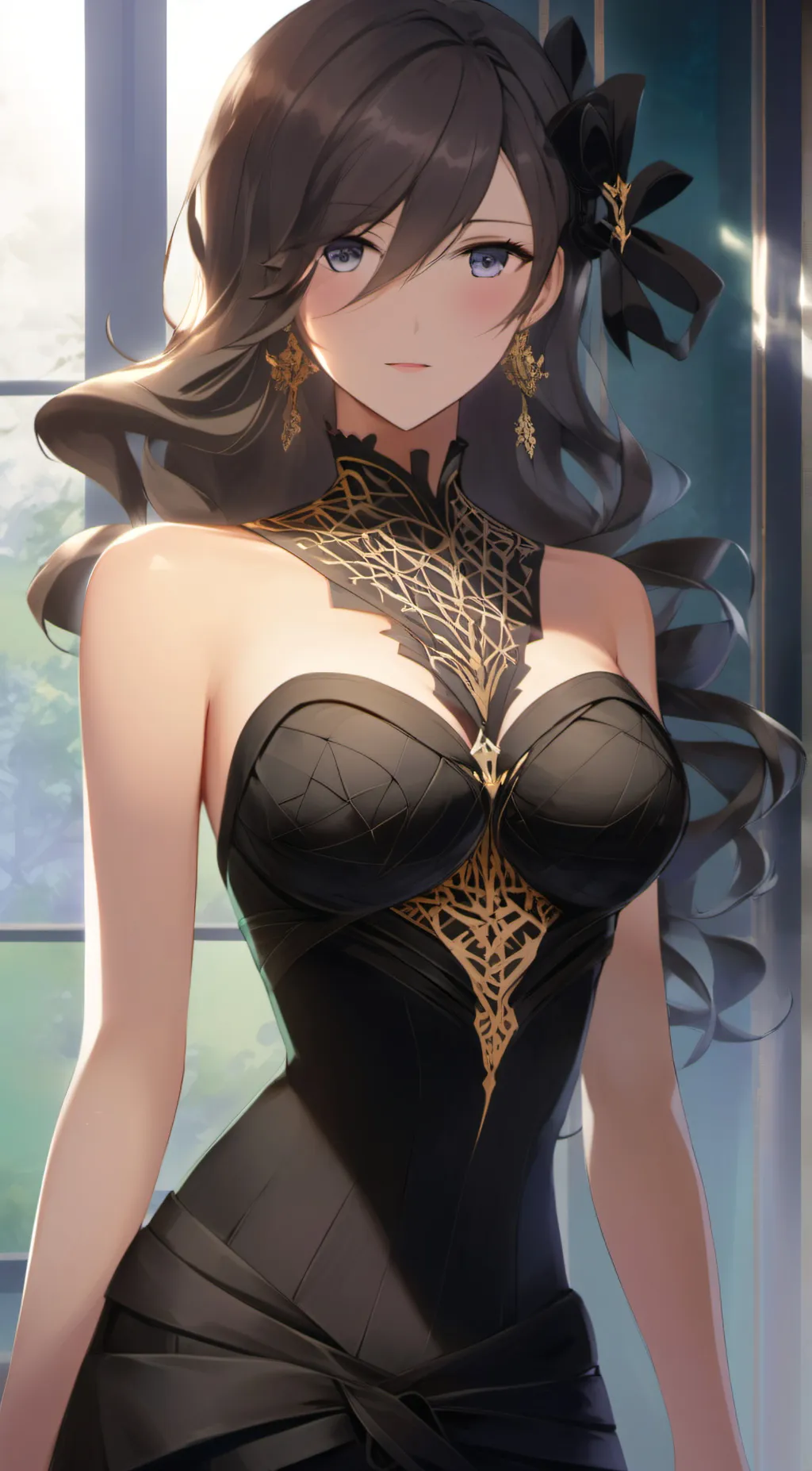 ai character: fern background