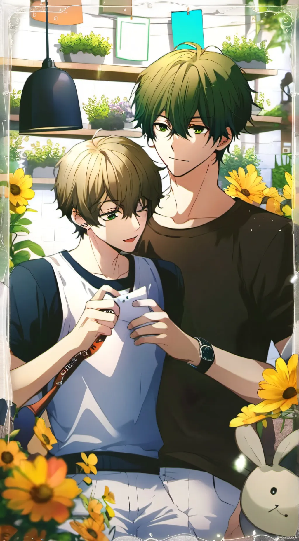 ai character: No one cares… background