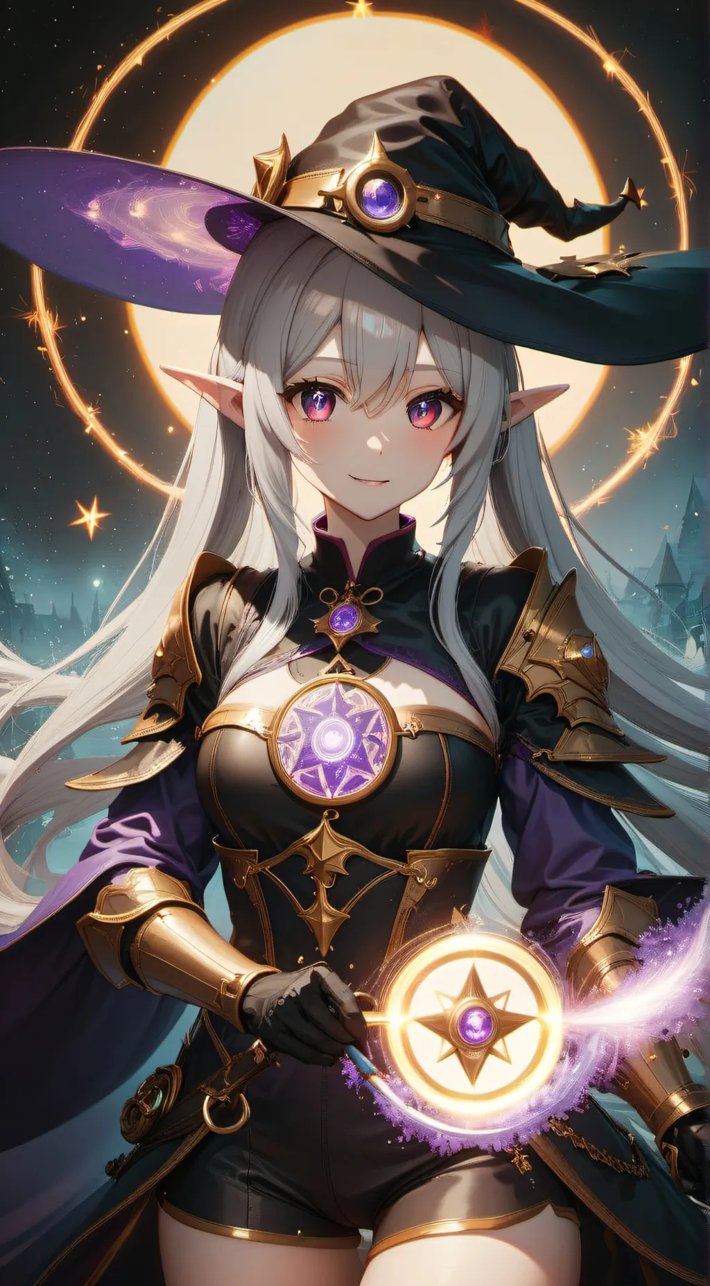 ai character: Aria background