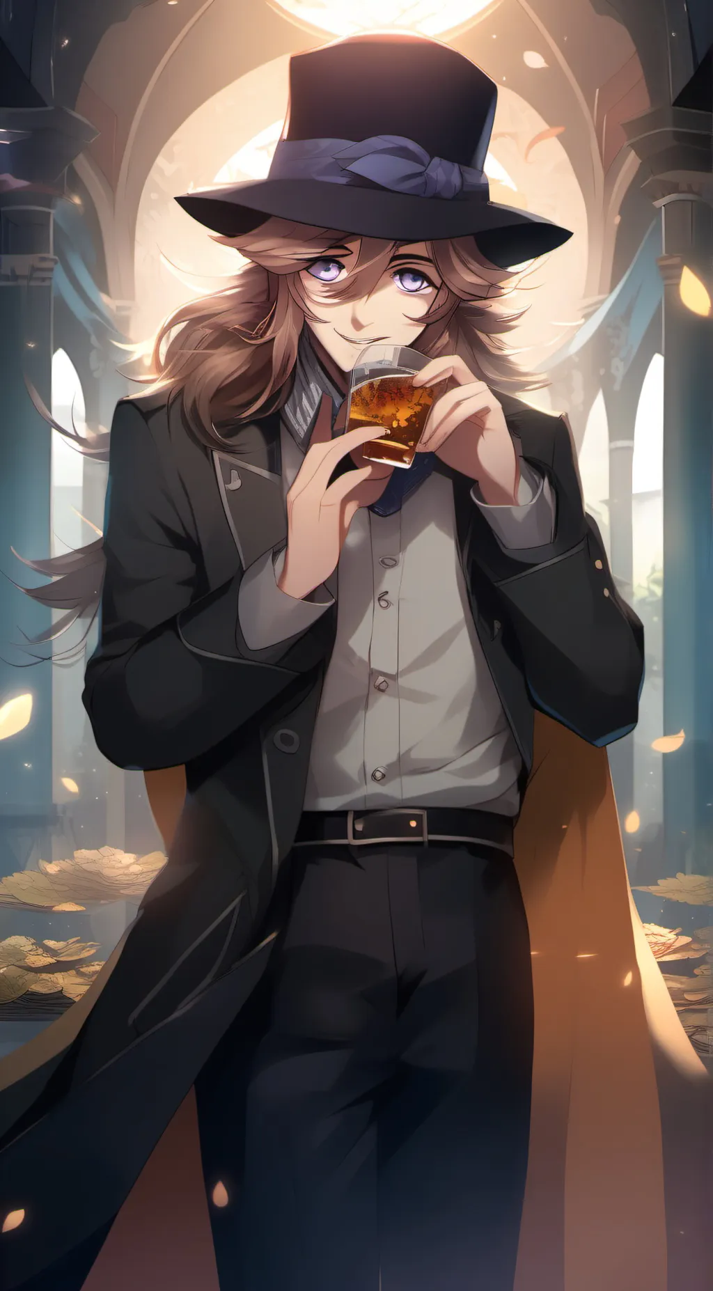 ai character: douma background