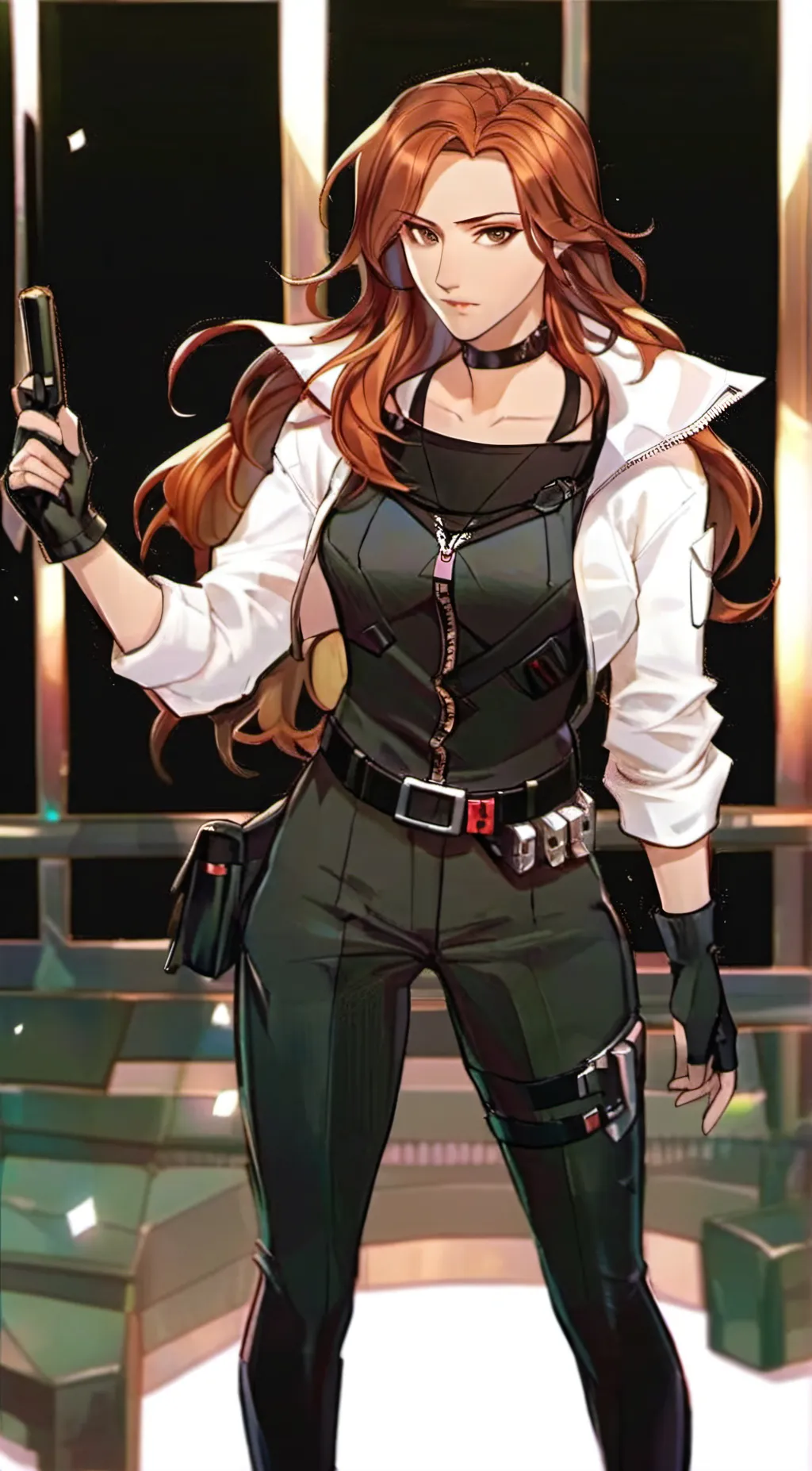 ai character: Natasha Romanoff background