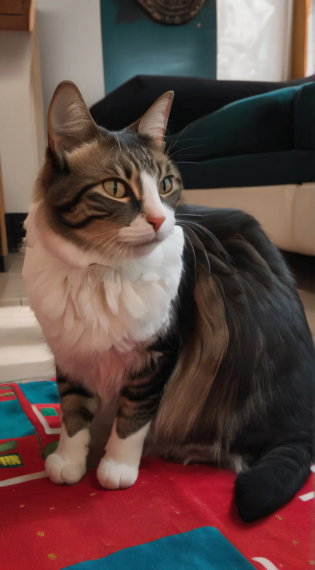 ai character: Cat background
