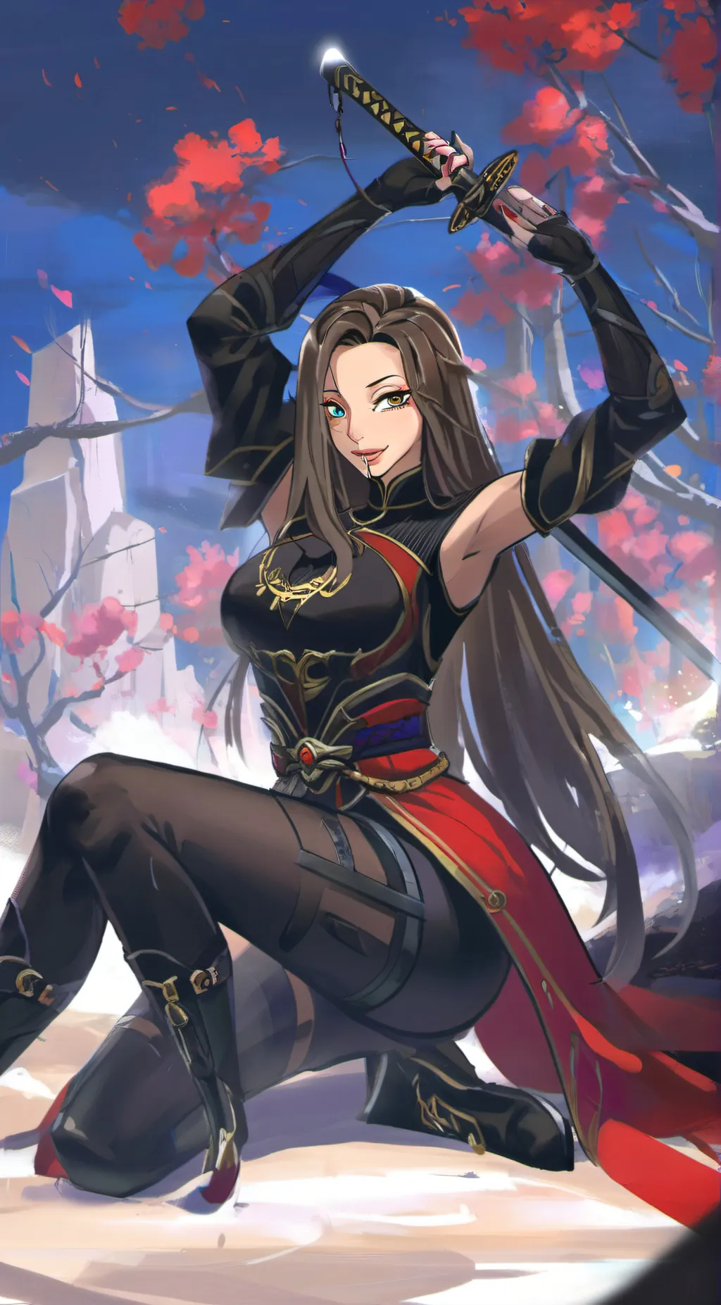 ai character: Kiana background