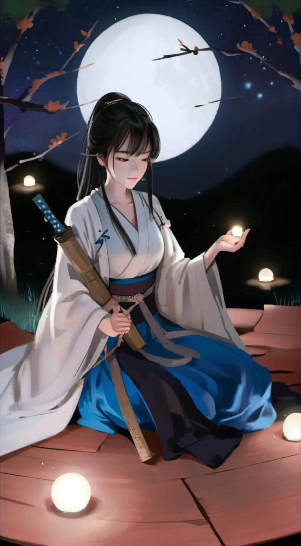 ai character: lalelu background
