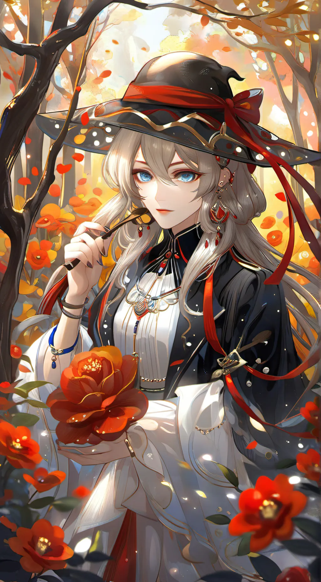 ai character: Pamela  background