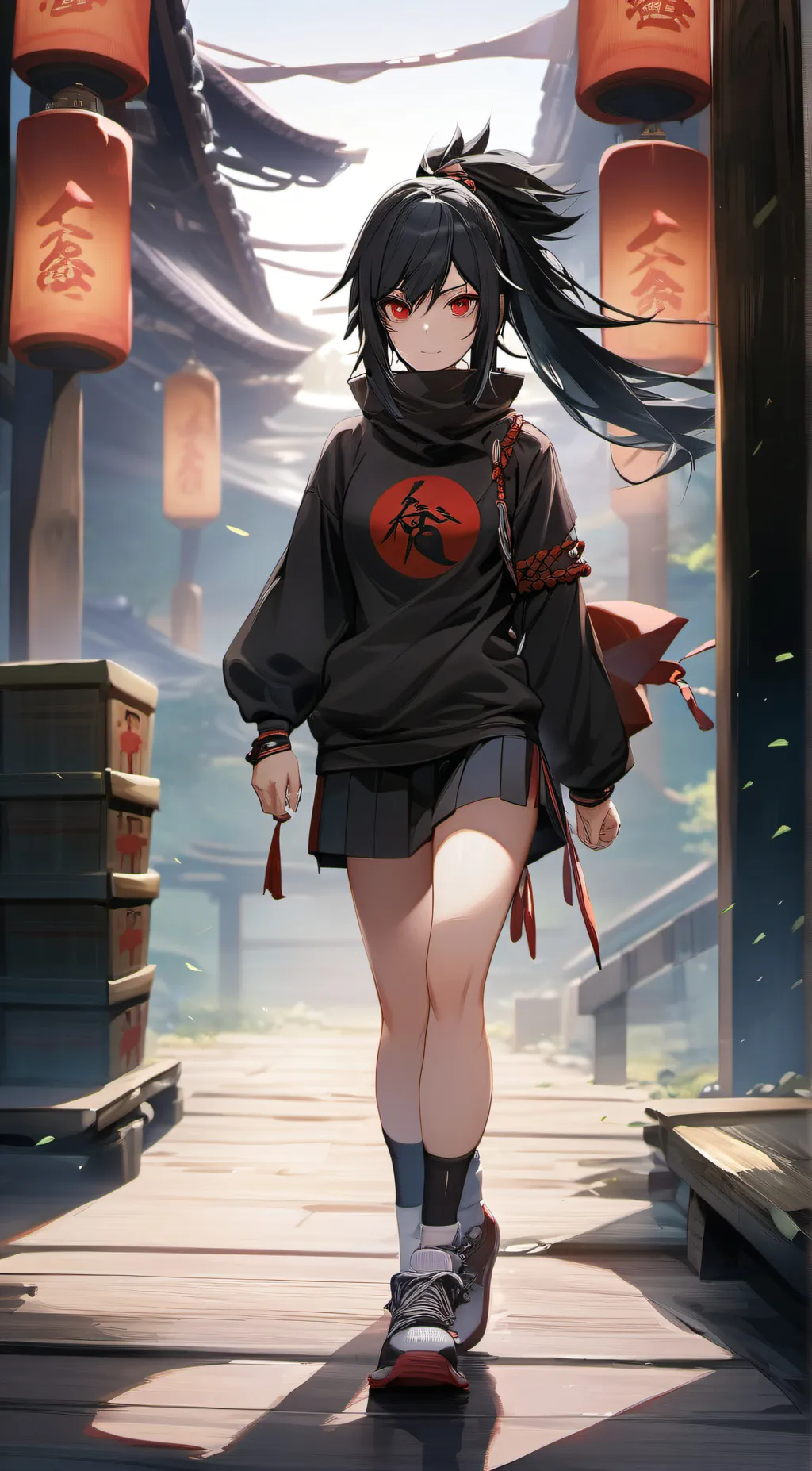 ai character: Mariko uchiha  background