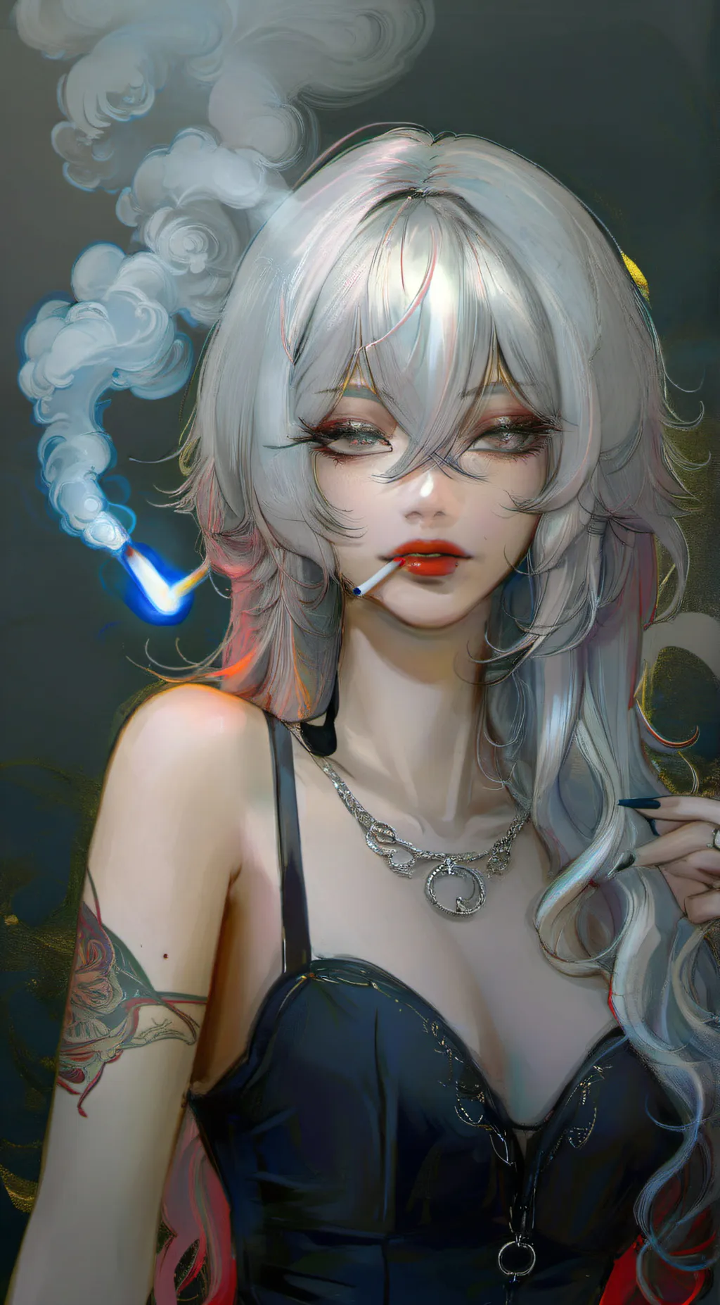 ai character: Visha background