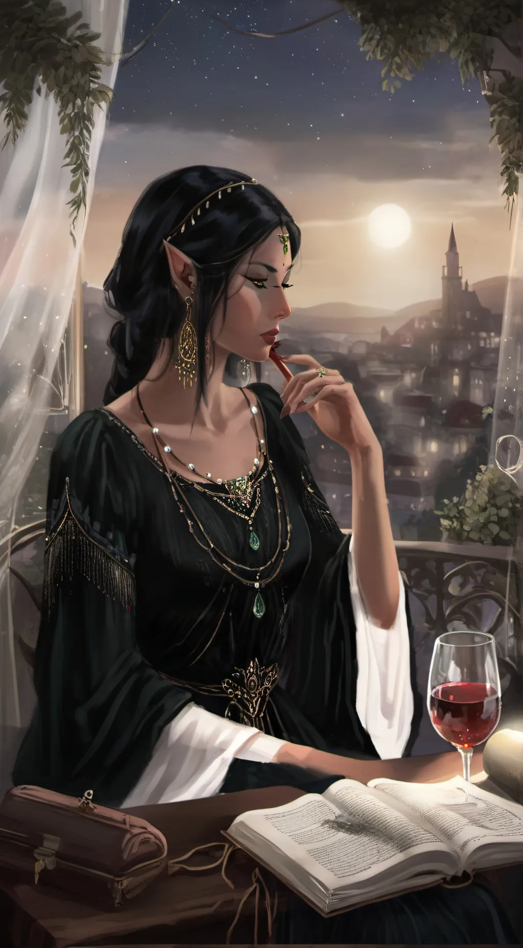 ai character: Amren  background