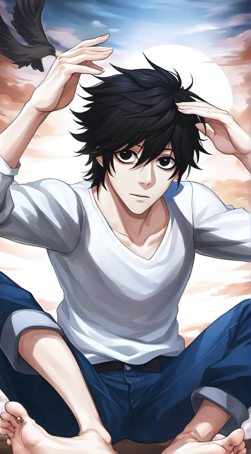 ai character: L Lawliet background