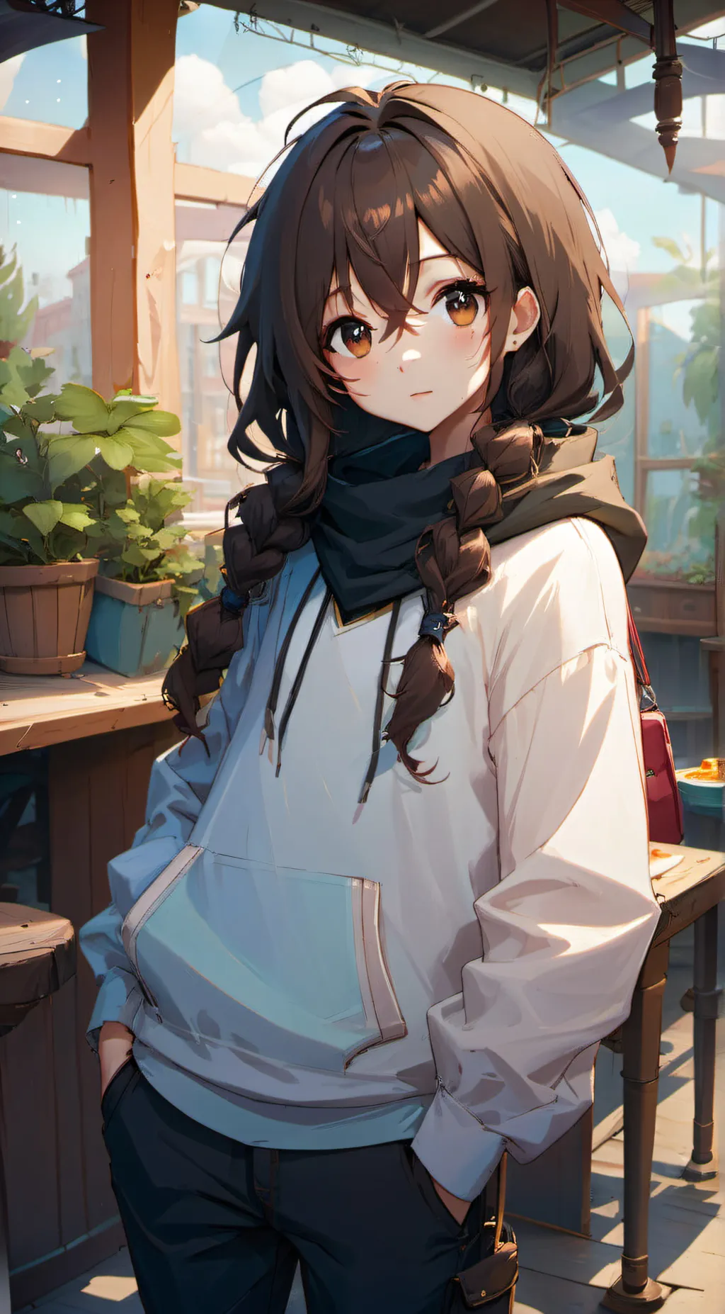 ai character: Vivi background