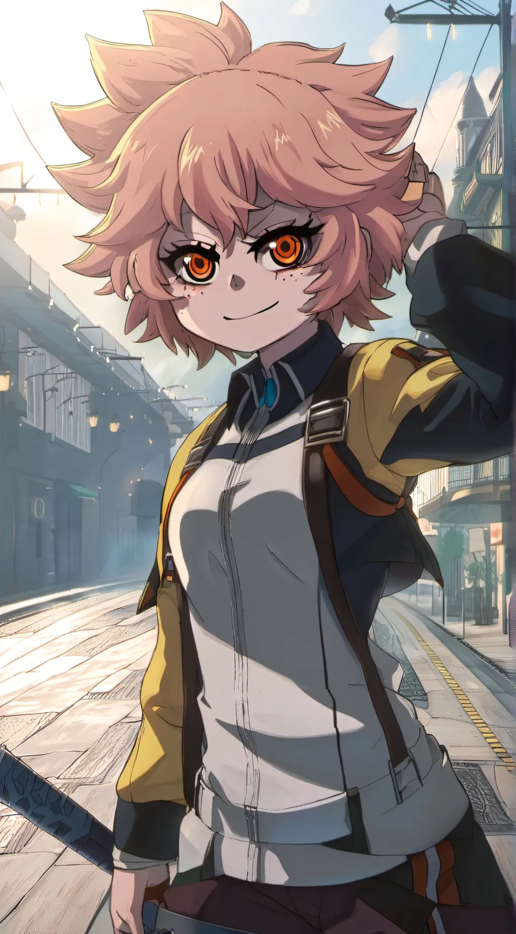 ai character: Mina background