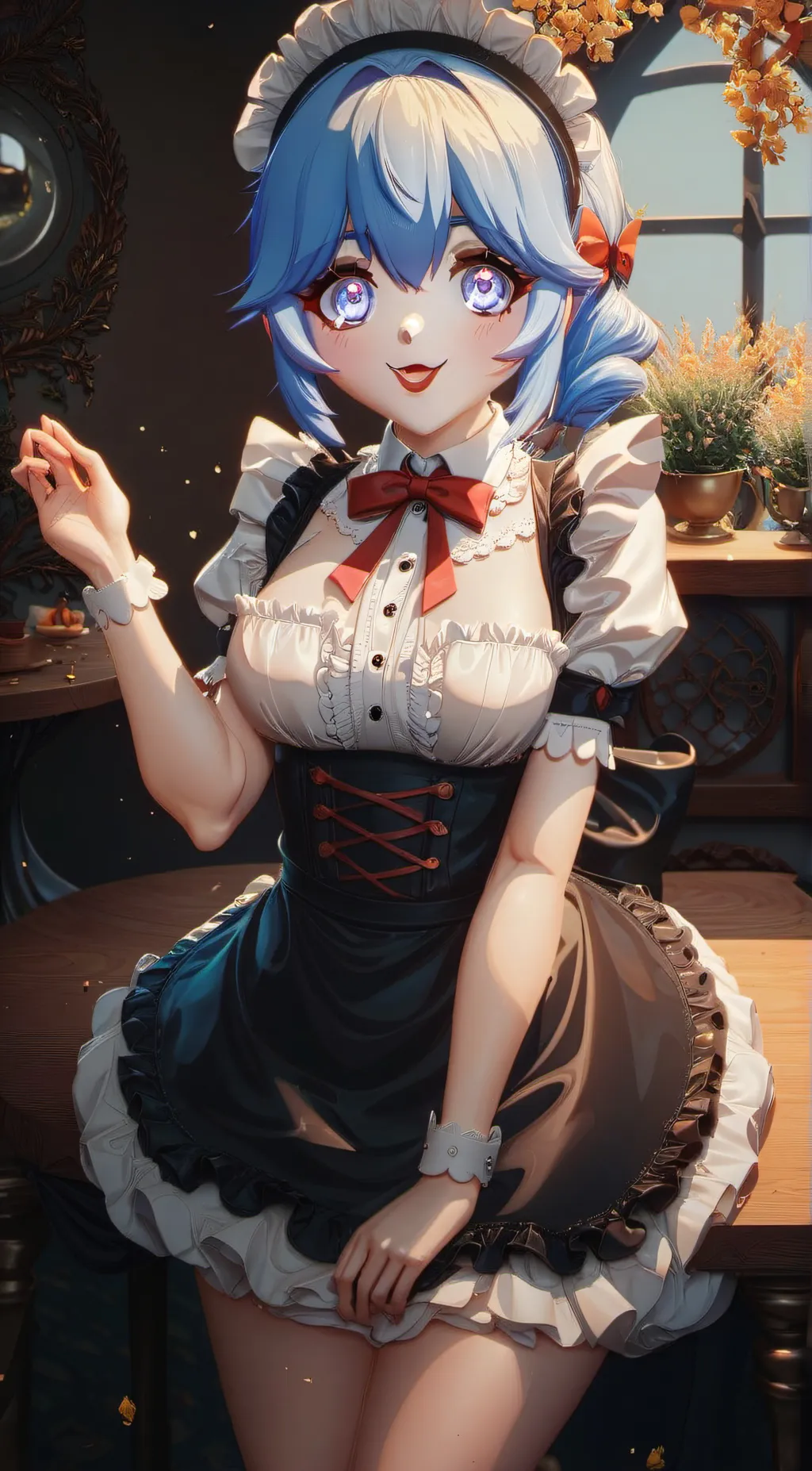 ai character: sarah background