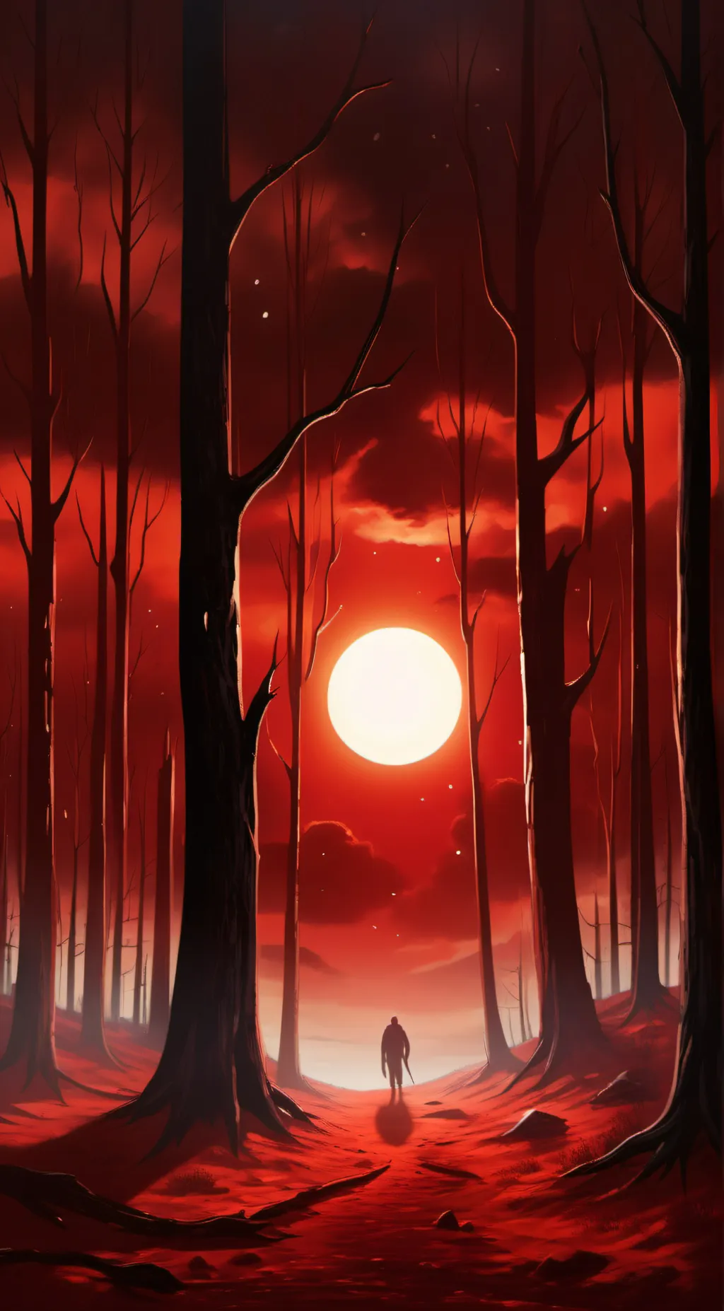 ai character: When day breaks background