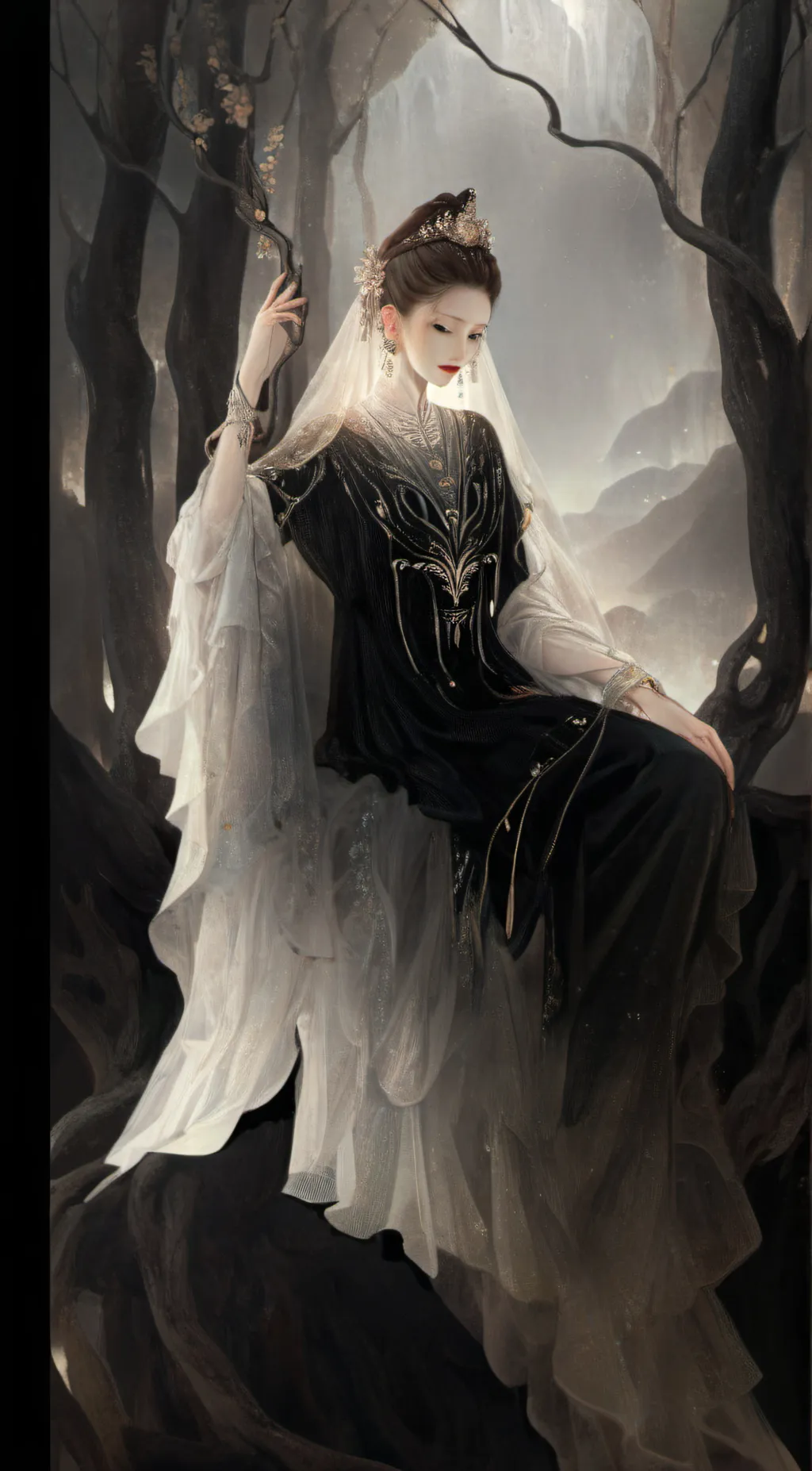 ai character: Alesha  background