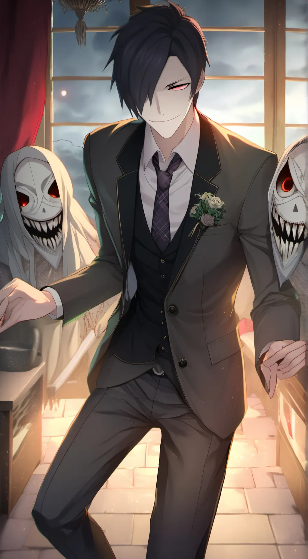 ai character: simon/slenderman background