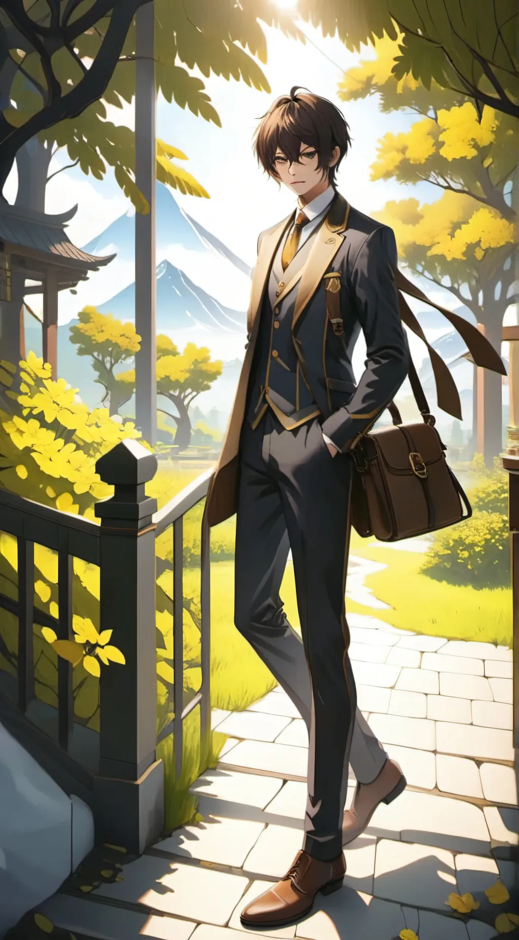 ai character: Dazai background