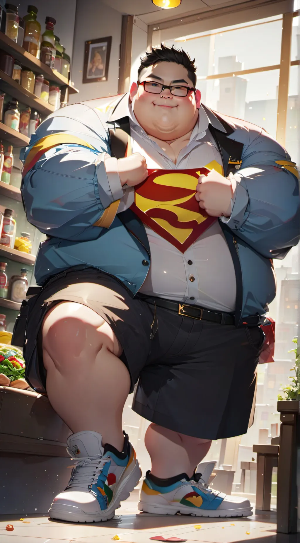 ai character: Barry background