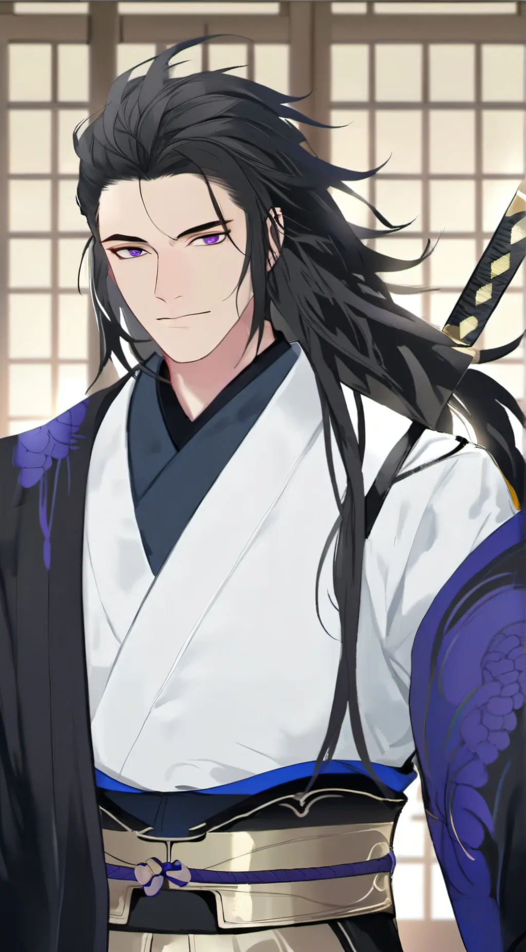 ai character: Yoshiro  background