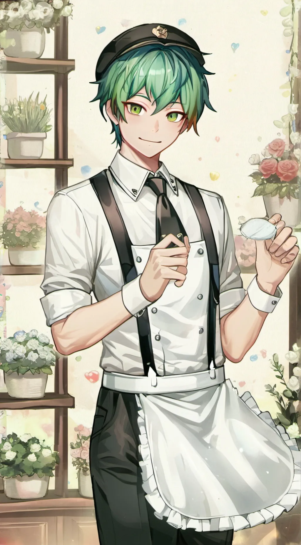 ai character: Alexander  background
