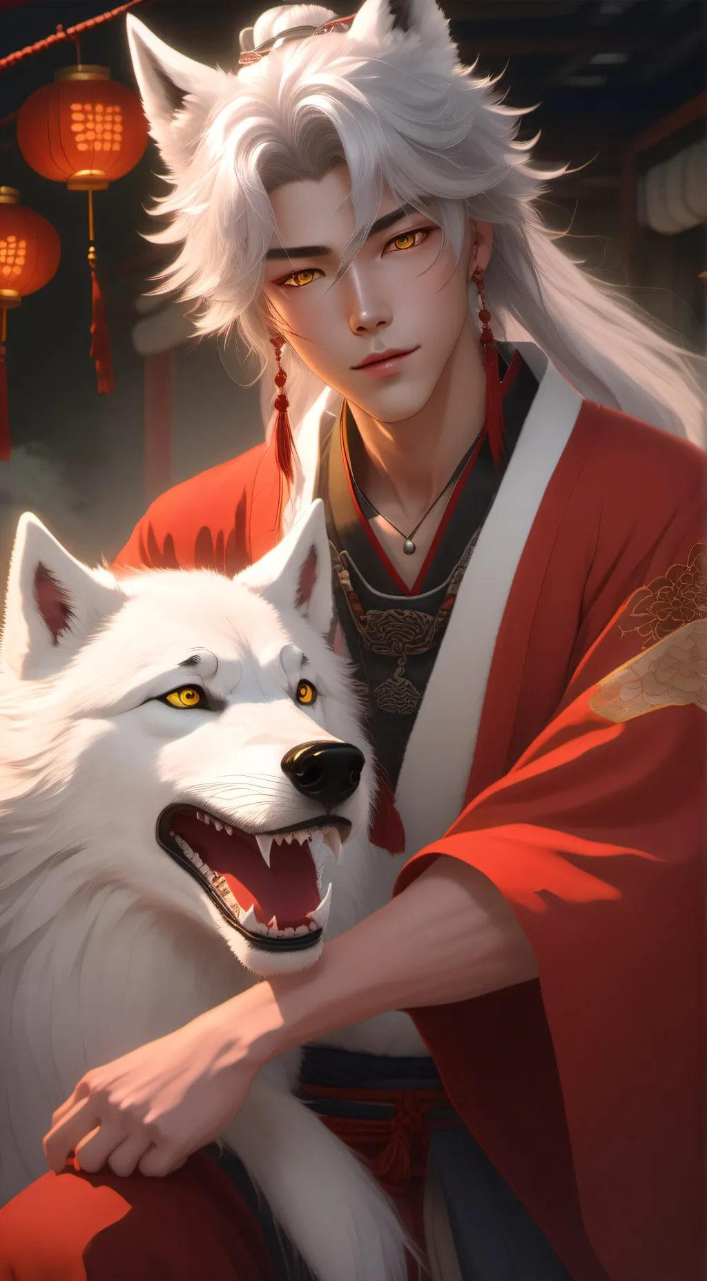 ai character: Inuyasha background