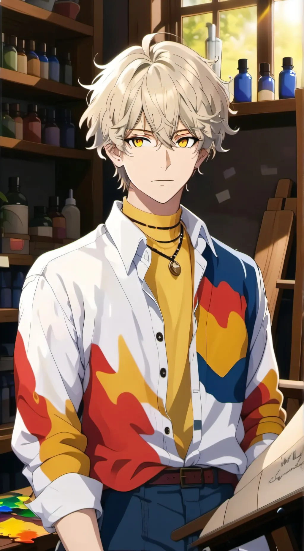 ai character: Yatora Yaguchi background