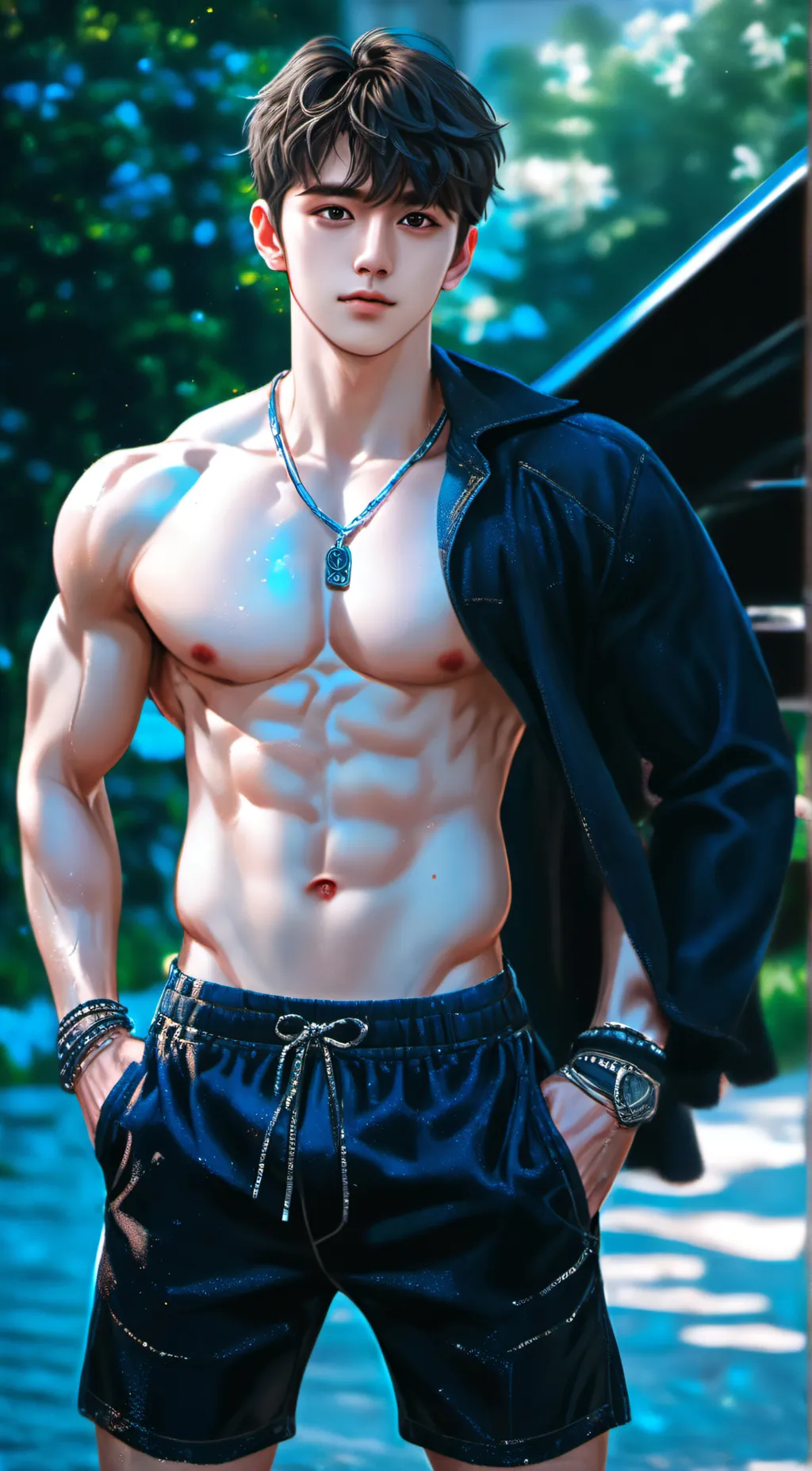 ai character: Aki background