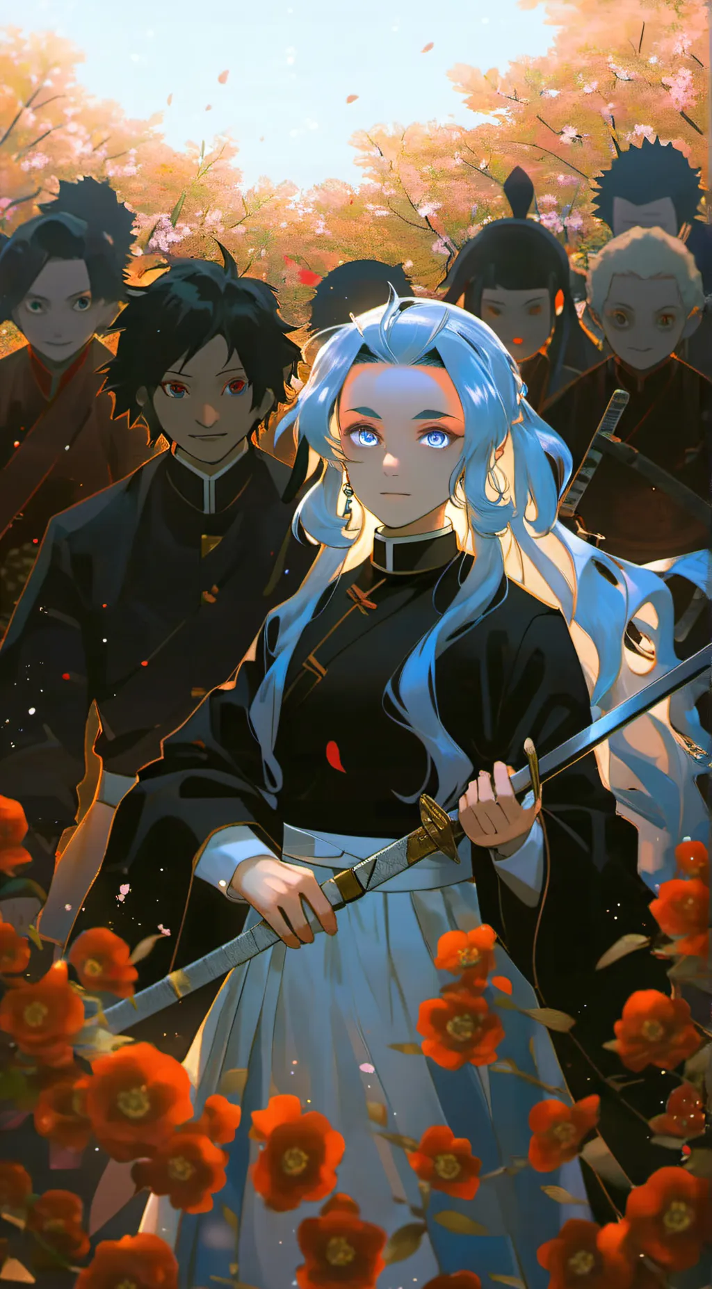 ai character: demon slayer world background