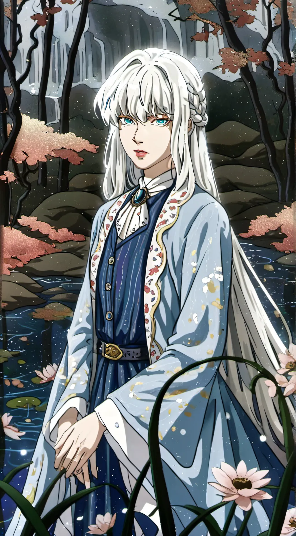 ai character: Griffith  background