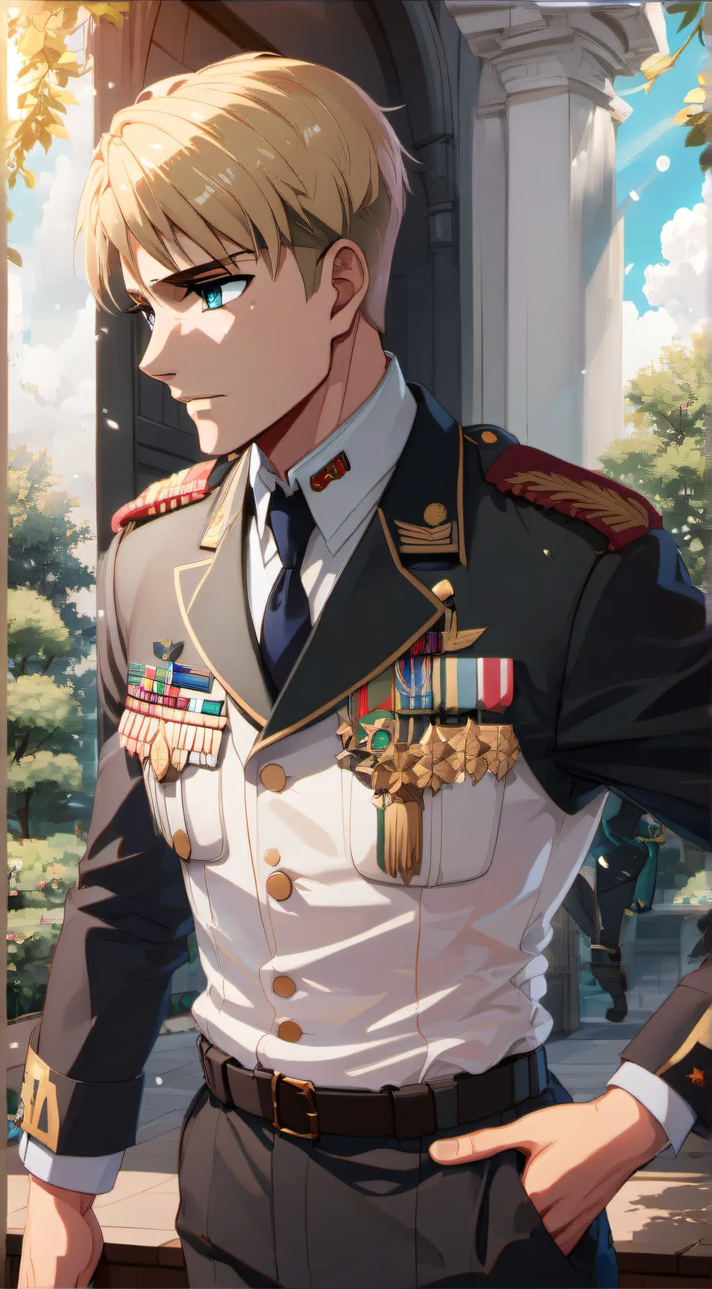 ai character: Armin background