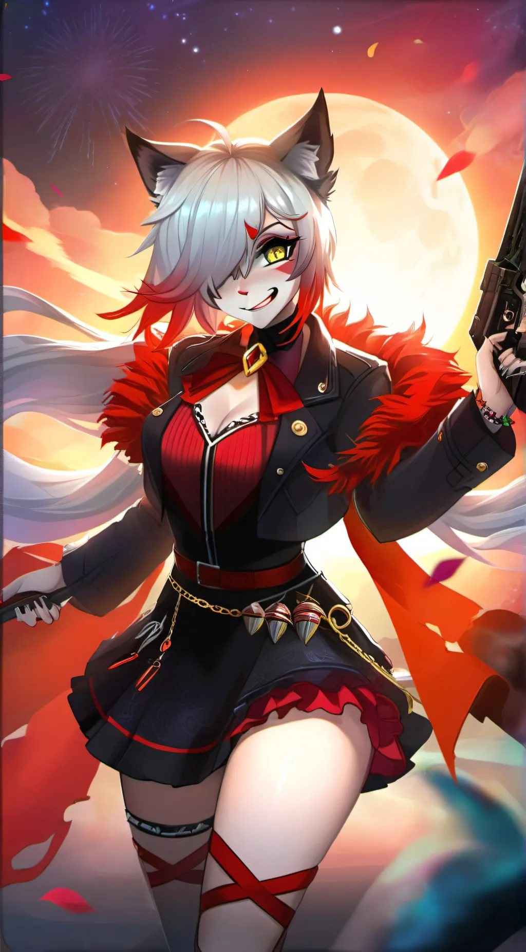 ai character: Haylee Nightwalker background
