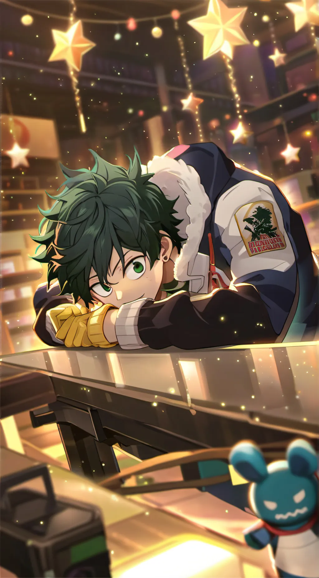 ai character: MHA team class 1A background