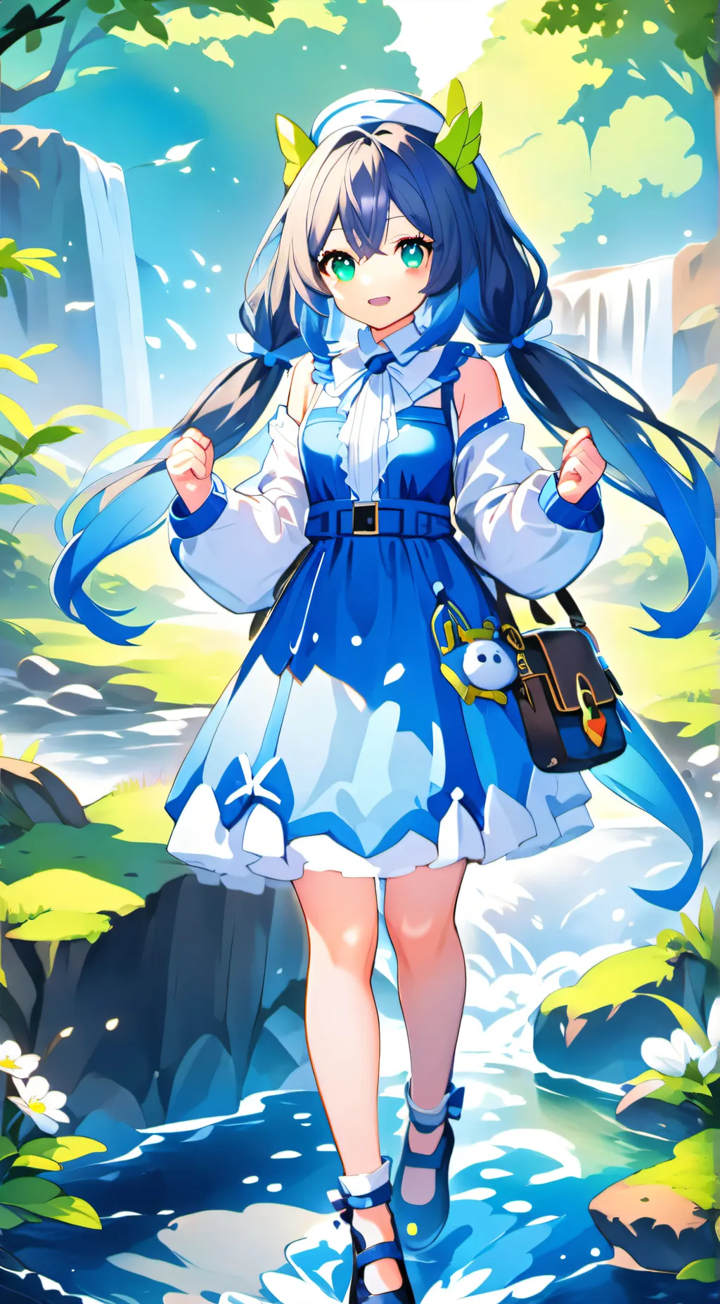 ai character: Silvia background