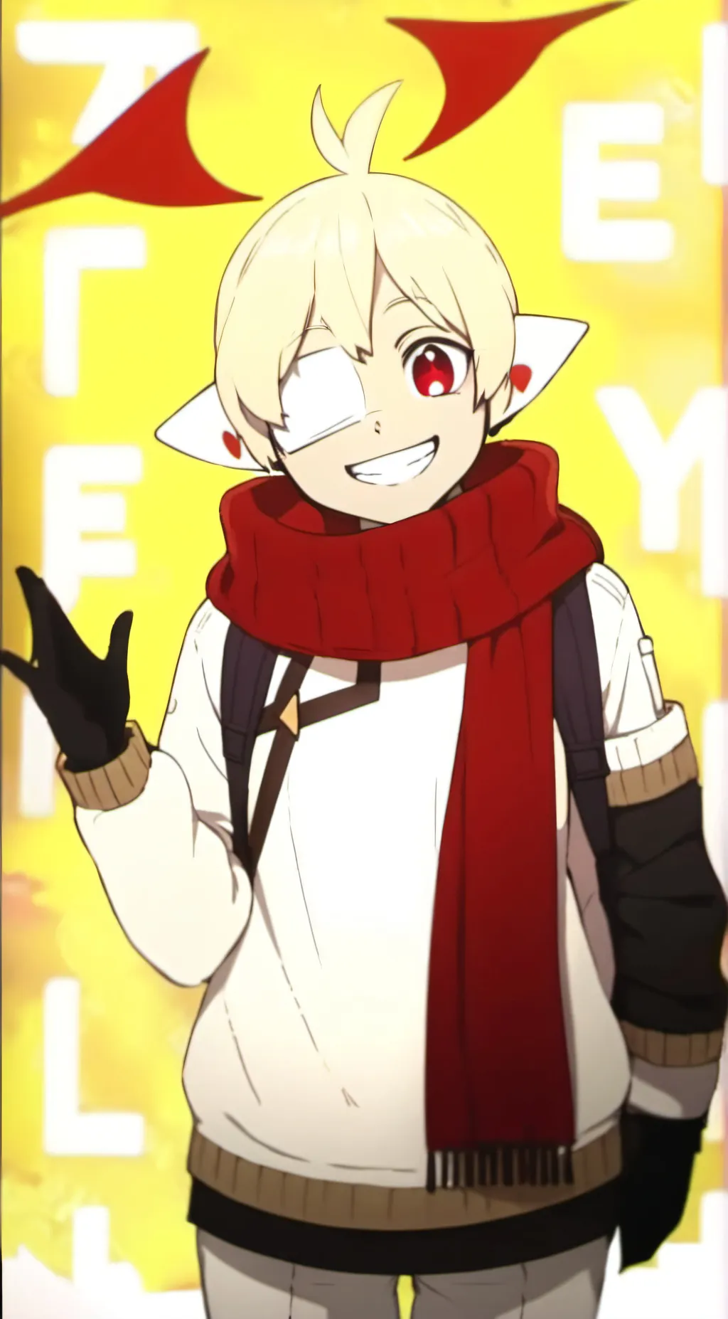 ai character: Alpha sans background