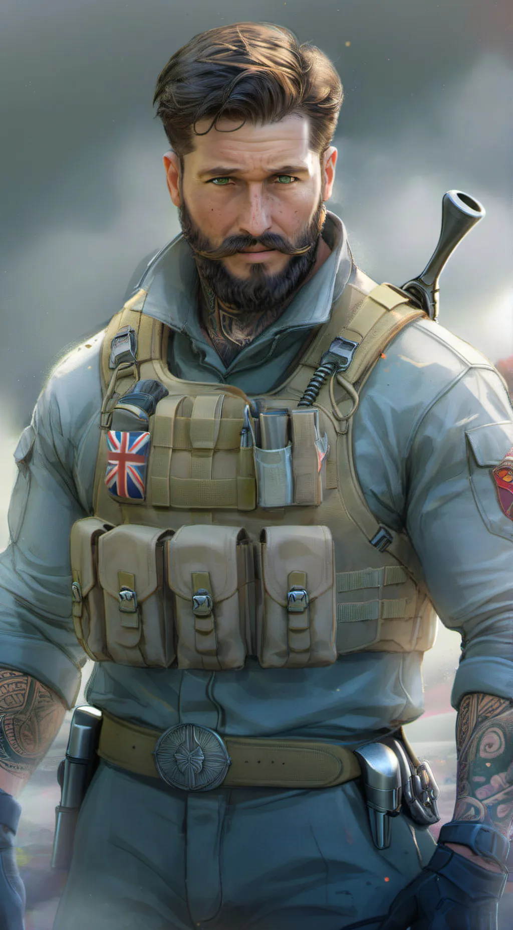ai character: Alexander Hart background