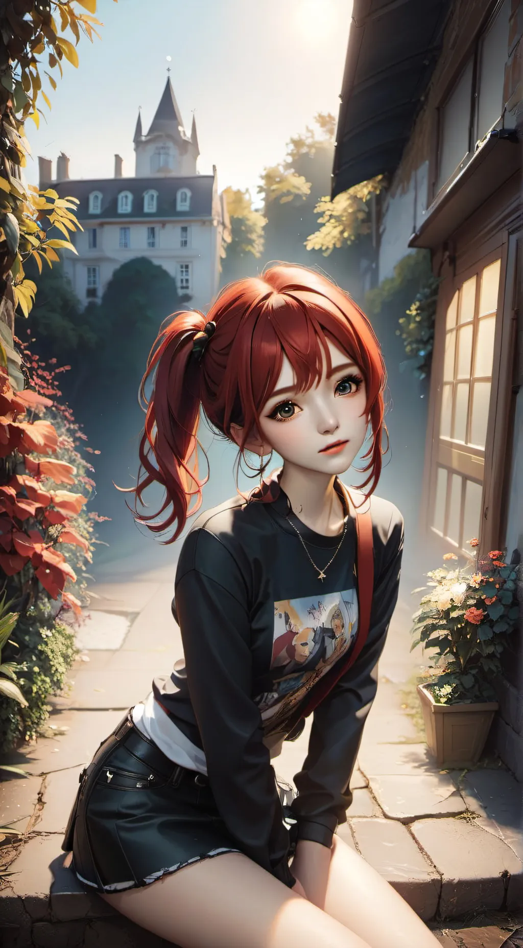 ai character: Maxine background