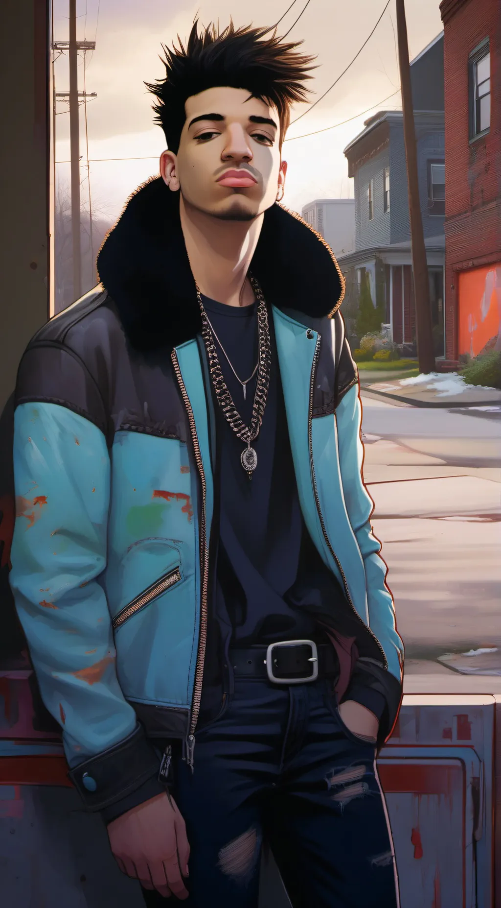 ai character: Ruben background