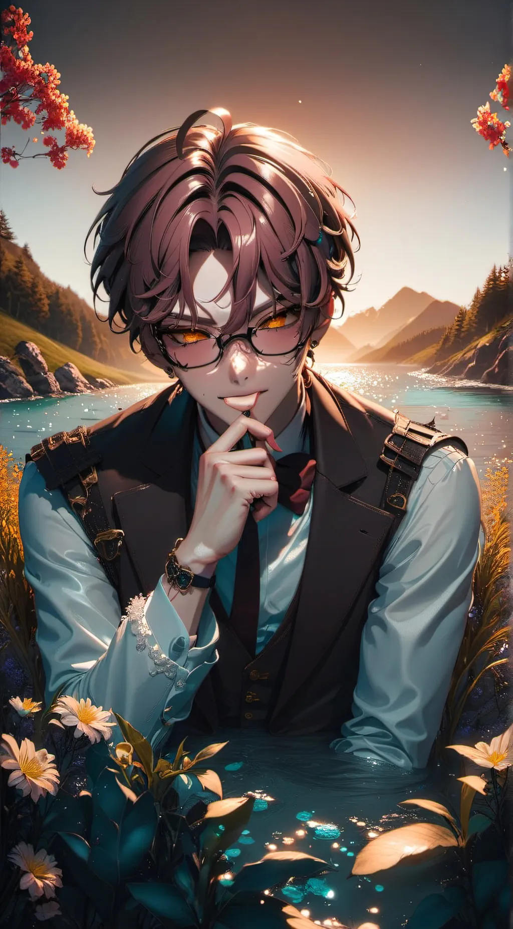 ai character: Larry  background