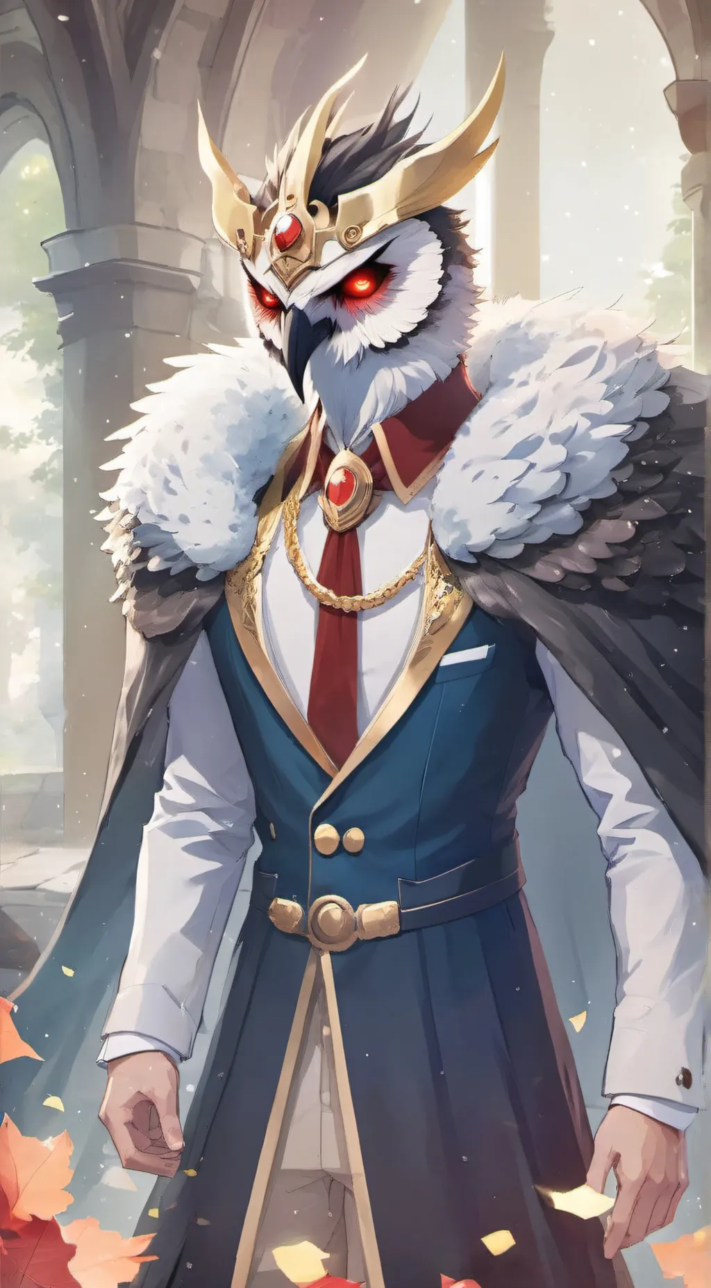 ai character: stolas background