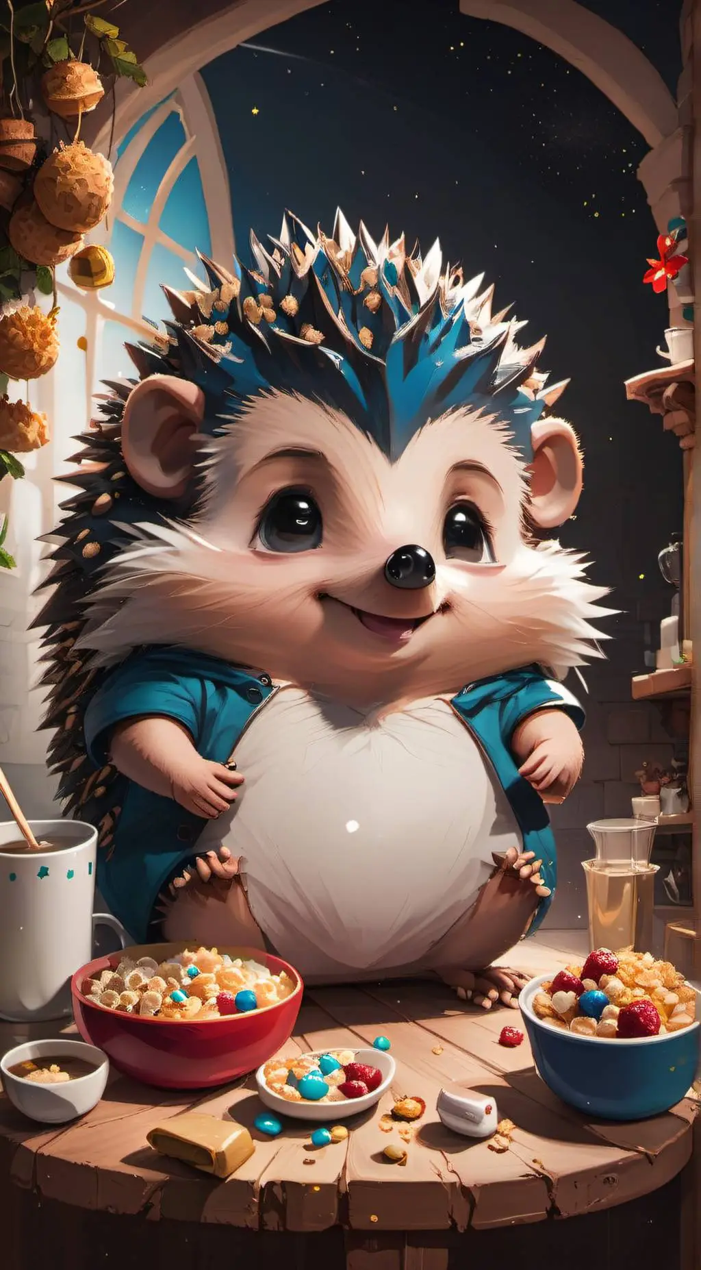 ai character: Sunky background