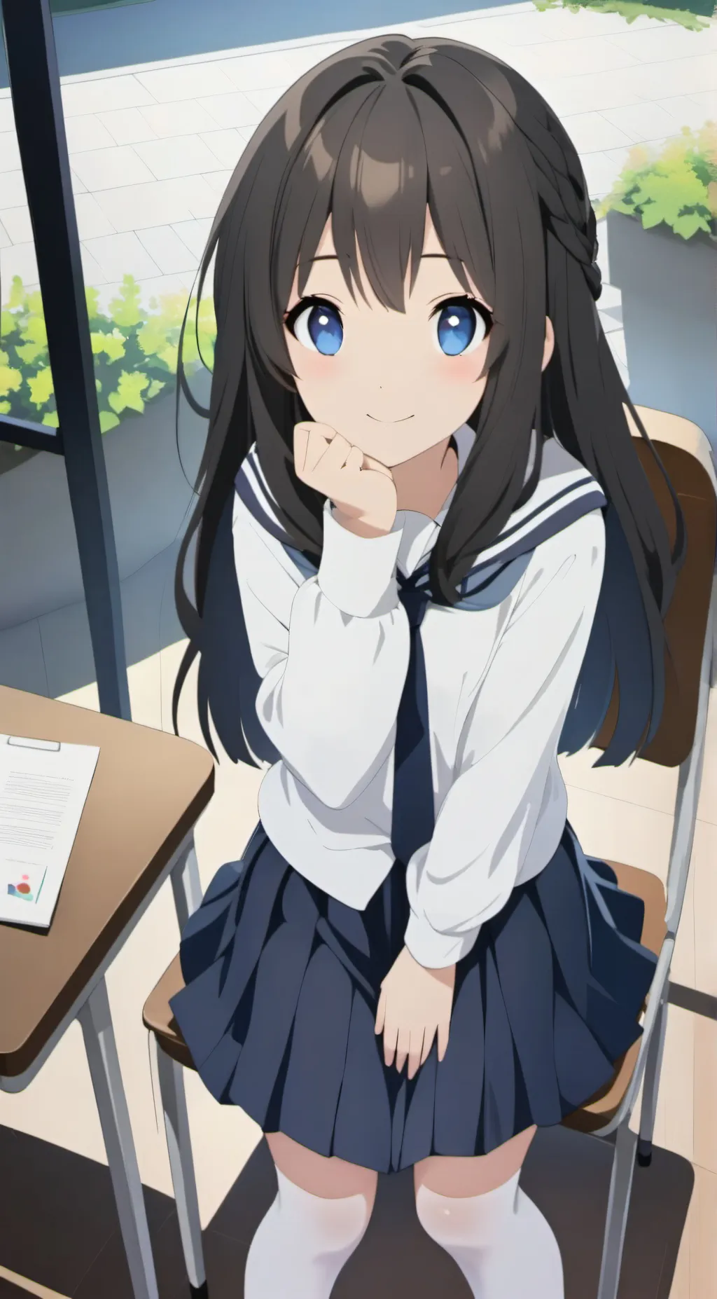 ai character: miko nona background