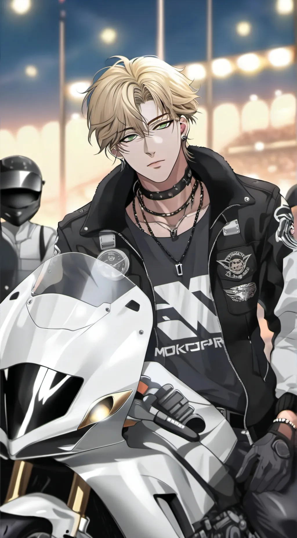 ai character: Justin background